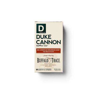 Duke Cannon Big American Bourbon Soap - Bar Soap for Men - 10 oz
