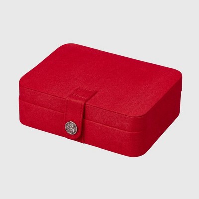 Red discount jewelry pouch