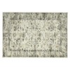 Washable Vintage Rug Floral Print Area Rug Distressed Oriental Rug Low Pile Non Slip Foldable Accent Rug - 3 of 4