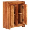 vidaXL Sideboard 21.7 in.x13 in.x29.5 in. Solid Wood Acacia - 2 of 4