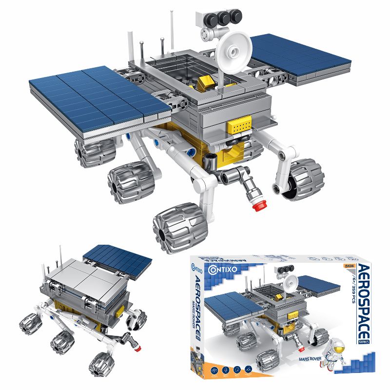 Contixo Aerospace Series Building Block Sets - Mars Rover and Space Station, 4 of 16