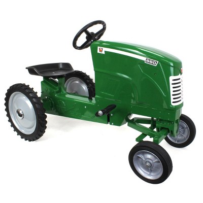 Oliver 660 Green Metal Pedal Tractor for Kids
