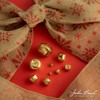 John Bead 100 Pieces 6mm Gold Craft Jingle Bells for Christmas Holiday Home Decorations Party Favors Supplies - 4 of 4
