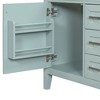 NicBex 30'' Bathroom Storage Cabinet with Sink, Bathroom Vanity, 1 Spacious Cabinet Door and 3 Drawers for Bathroom - 3 of 4