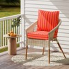 Tangkula Deep Seat Chair Cushion Pads Set Indoor/Outdoor w/ Rope Belts - 2 of 4