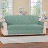 Collections Etc Camille Quilted Reversible Machine Washable Furniture Protector - 2 of 4