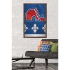 Trends International NHL Quebec Nordiques - Retro Logo 24 Framed Wall Poster Prints - 2 of 4