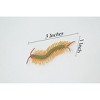 Collectible Wildlife Gifts | Centipede, Green, Arthropods, Museum Quality, Hand Painted, Rubber Chilopoda, Model,  Toy, Gift,  3"   CH518 BB158 - 3 of 4