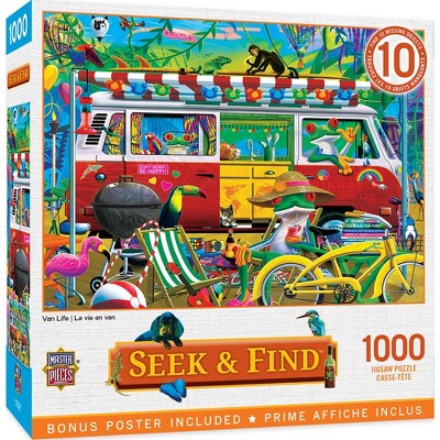 1000 pieces TDC Games Fabulous 50s Junkpile Classic Car Jigsaw Puzzle 