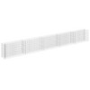 VidaXL Gabion Raised Bed Galvanized Steel 177.2 inches x11.8 inches x23.6 inches - 2 of 4