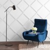 58.5" Metal Eugenio Floor Lamp with Brass Fittings & Adjustable Arm (Includes LED Light Bulb) - JONATHAN Y - 2 of 4