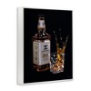 Stupell Industries Splashing Liqueur Glam Whiskey Bottle, 11" x 14" - 3 of 4