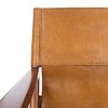 Culkin Leather Sling Chair - SFV9014 - Safavieh Couture - 3 of 4