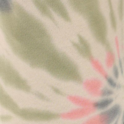 tie dye aqua pink and grey swirl