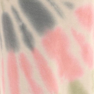 tie dye aqua pink and grey swirl