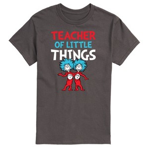 Men's - Dr. Seuss - Teacher Of Little Things Short Sleeve Graphic T-Shirt - 1 of 4