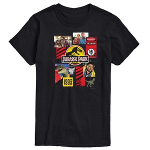 Men's - Jurassic Park - 3Oth Collage Short Sleeve Graphic T-Shirt - 1 of 4