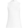 Lands' End Women's Sleeveless Polished Essentials Mock Neck Top - 3 of 3