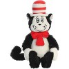 Aurora Dr. Seuss Cat in The Hat Plush Toy - 8" - Black and White - 2 of 4