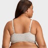 Women's Modal Blend Unlined Triangle Bralette with Lace - Auden™ - 2 of 3