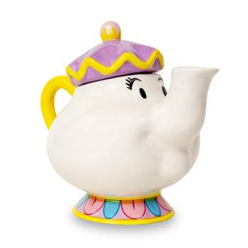 Ukonic Disney Beauty and the Beast Mrs. Potts Sculpted Ceramic Teapot Replica