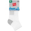 Hanes X-Temp Women's Ankle Socks, 6-Pairs - 4 of 4