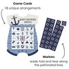 Big Dot of Happiness Ahoy - Nautical - Picture Bingo Cards and Markers - Baby Shower Shaped Bingo Game - Set of 18 - 2 of 4