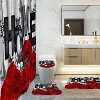 LunaLulinlk 4 Pcs Bathroom Shower Curtain Set - 4 of 4