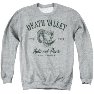 Men's Death Valley National Park Bighorn Sheep Icon Crewneck Sweatshirt - 1 of 4