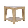 Jofran,Laurel Creek Modern Contemporary 24" Square End Table with Open Shelf - 4 of 4