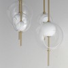 ET2 Lighting Martini 4 - Light Pendant in  Natural Aged Brass - 3 of 3