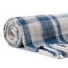 Chanasya Farmhouse Plaid Throw Blanket Knit Decorative Blanket - 4 of 4
