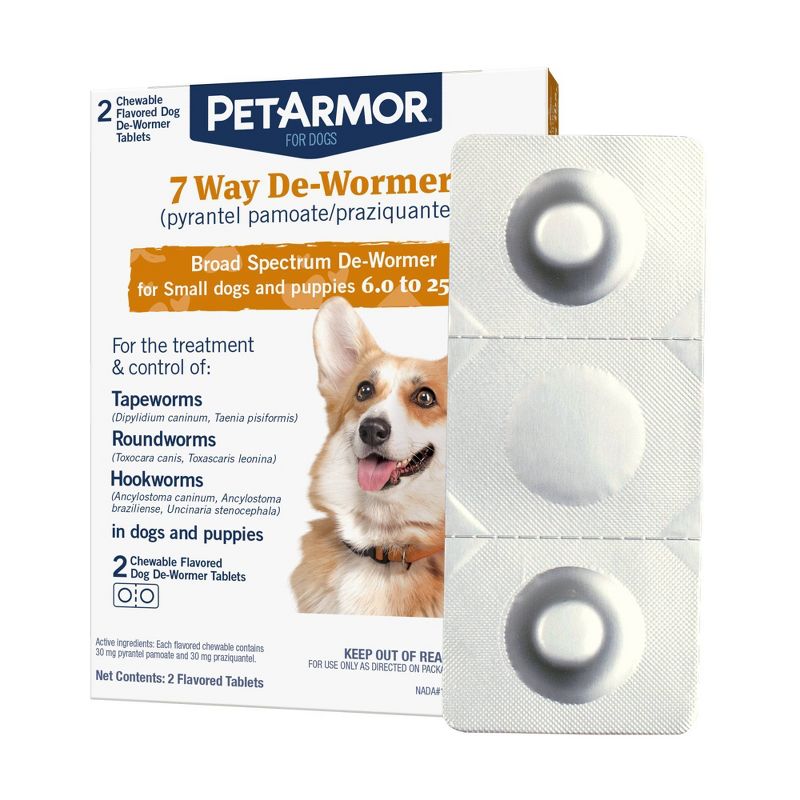 PetArmor 7-Way Deworm Dog Insect Treatment for Dogs, 5 of 9