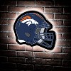 Evergreen Ultra-Thin Edgelight LED Wall Decor, Helmet, Denver Broncos- 19.5 x 15 Inches Made In USA - 2 of 4
