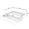Storage Bed Frame Modern Upholstered with Under Bed Drawers for Bedroom Queen Size - 3irtyhousy - 4 of 4