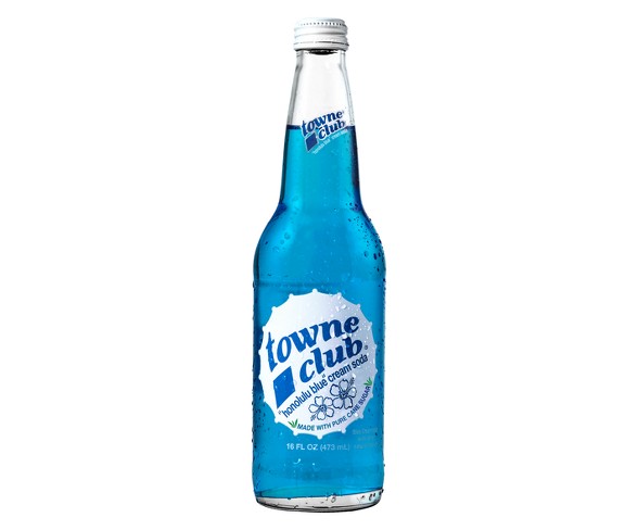 Towne Club Honolulu Blue - 16 fl oz Glass Bottle