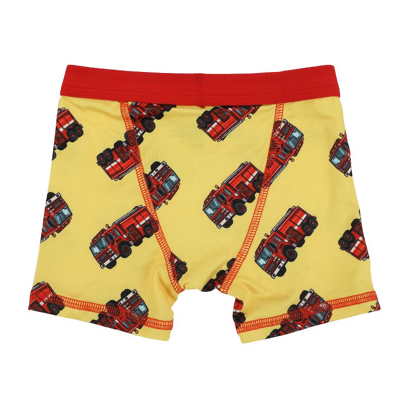 Vehicles AOP Toddler Boy's 5-Pack Boxer Briefs, Sizes 2T-5T, 3 of 6