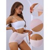 Allegra K Women's High Waist Full Coverage Brief Tummy Control Briefs - 3 of 4