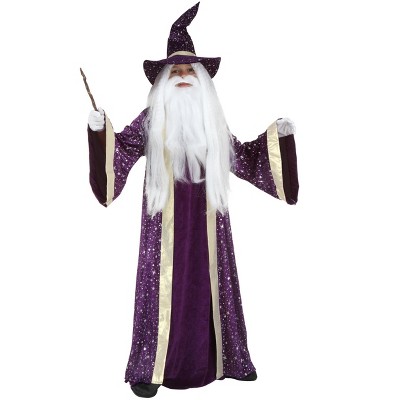 Halloweencostumes.com X Small Kids Wizard Costume, Purple : Target