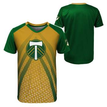 MLS Portland Timbers Boys' Sublimated Poly Soccer Jersey