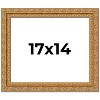 PosterPalooza | Contemporary Gold Picture Frame - UV Acrylic, Backing Board, Hanging Hardware Included - 2 of 4