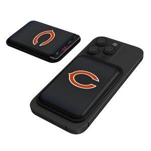 Keyscaper NFL NFC Teams Linen Black Magnetic Credit Card Wallet - 1 of 3