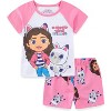DREAMWORKS GABBY'S DOLLHOUSE Girls Short Sleeve T-Shirt and French Terry Shorts Set for Toddler and Big Kids - 2 of 4