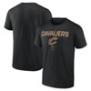 NBA Cleveland Cavaliers Men's Black Bi-Blend T-Shirt - 3 of 3