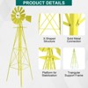 Karl Home Metal Outdoor Decorative Windmill - 3 of 4