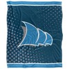 College Of Coastal Georgia Logo Dots Silky Touch Blanket White 50x60 - 2 of 4