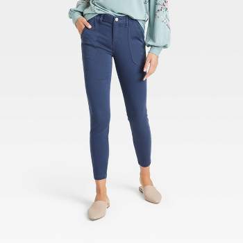 Knox Rose Women's Utility Jacket Zip Up Pockets Green Plus Size 1X