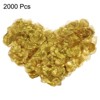 Unique Bargains Decoration Wedding Party Silk Artificial Flower Petals Gold Tone 2000 Pcs - 3 of 4