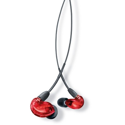 Shure SE215 Professional Sound Isolating Earphones (Special Edition Red)