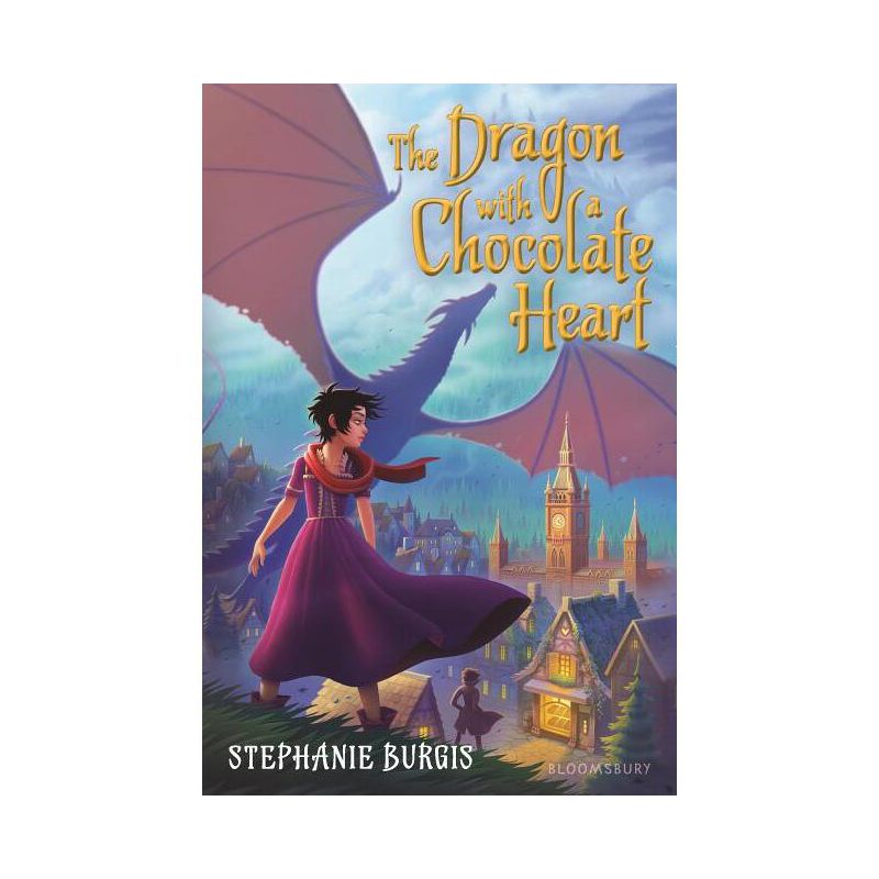 The Dragon with a Chocolate Heart - (Dragon Heart) by  Stephanie Burgis (Paperback), 1 of 2